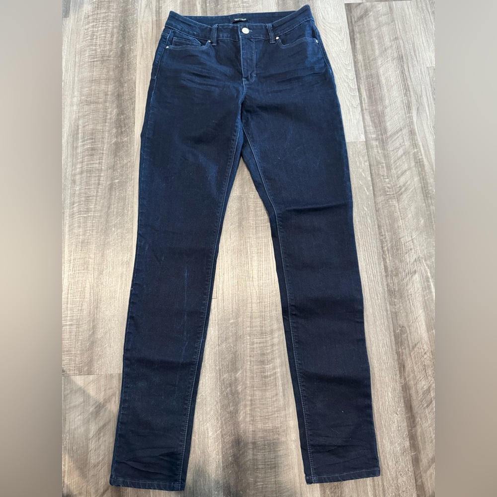Women's WHBM Dark Blue Jeans - Size 6L